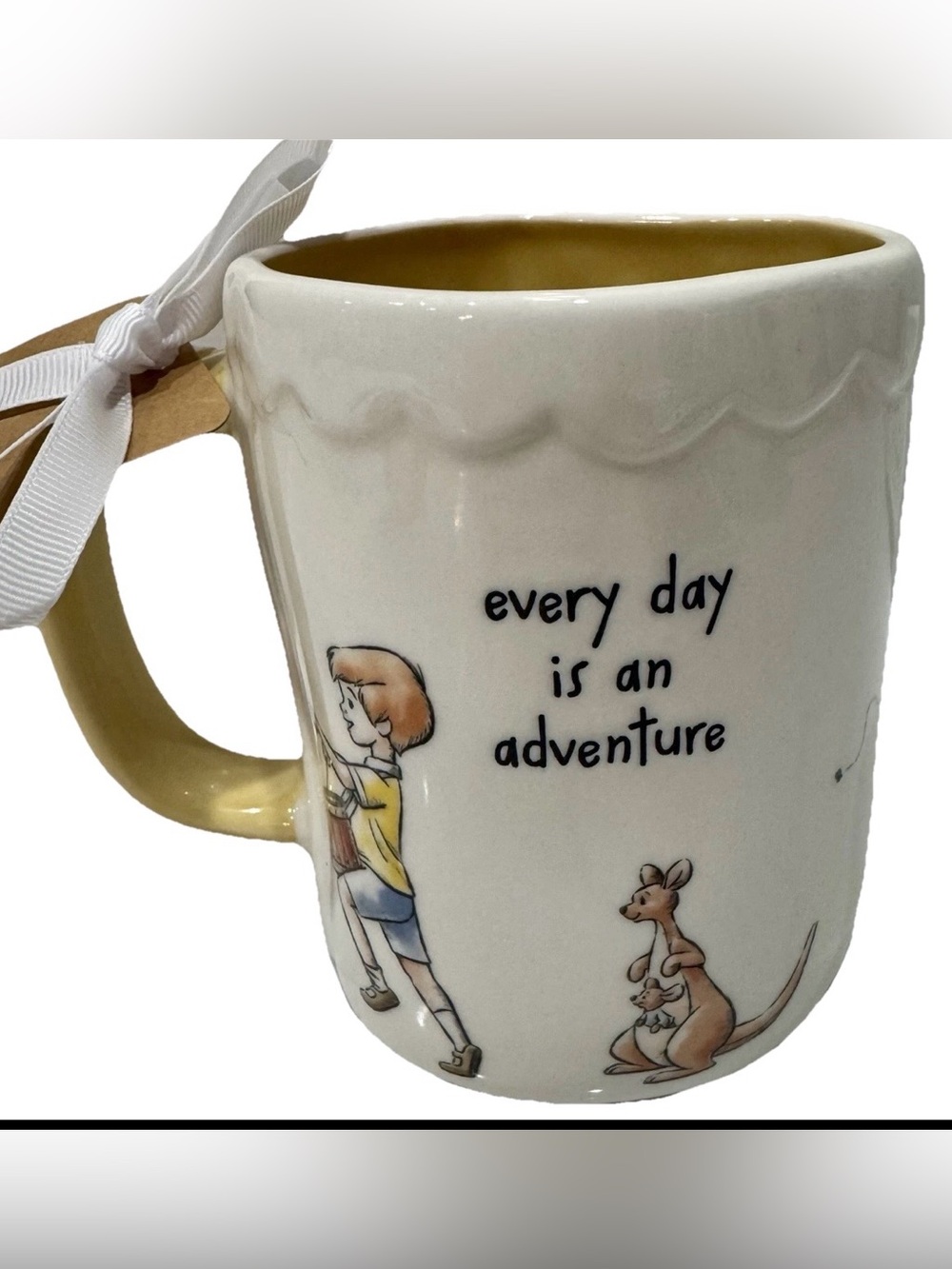 Rae Dunn Disney Winnie The Pooh & Friends Coffee Mug “Everyday is an Adventure”